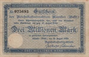 Gallery image for Germany pS1322: 3000000 Mark