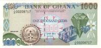 p29b from Ghana: 1000 Cedis from 1993
