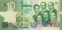 Gallery image for Ghana p39g: 10 Cedis from 2017