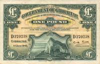 Gallery image for Gibraltar p15b: 1 Pound