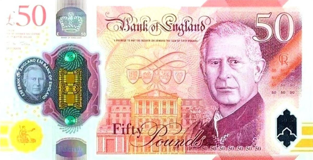 Front of England p401: 50 Pounds from 2023