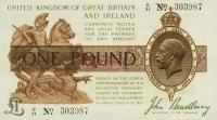 p351 from England: 1 Pound from 1917