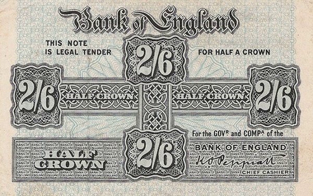 Front of England p364: 2 Shillings from 1941