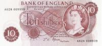 Gallery image for England p373c: 10 Shillings from 1966