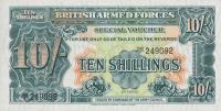 pM21b from England: 10 Shillings from 1961