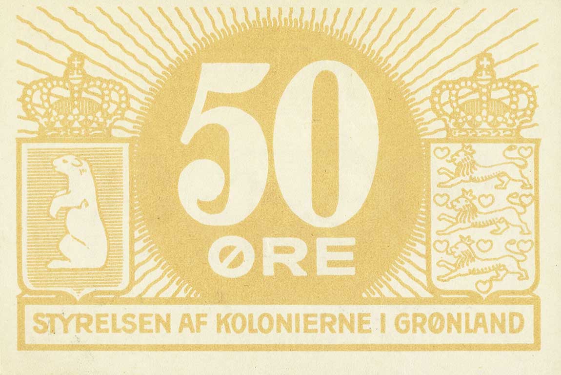 Back of Greenland p12d: 50 Kroner from 1913