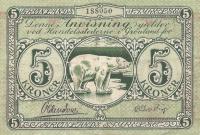 p15a from Greenland: 5 Kroner from 1926