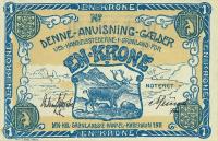 p9r from Greenland: 1 Krone from 1911