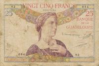 Gallery image for Guadeloupe p14: 25 Francs