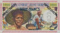Gallery image for Guadeloupe p39s: 1000 Francs