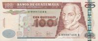 p104b from Guatemala: 100 Quetzales from 2006