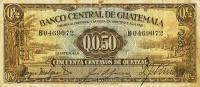 p13b from Guatemala: 0.5 Quetzal from 1942