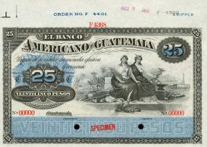 Gallery image for Guatemala pS113s: 25 Pesos