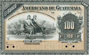 Gallery image for Guatemala pS114p: 100 Pesos