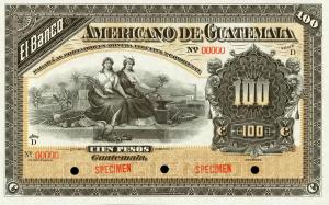 Gallery image for Guatemala pS114s: 100 Pesos