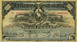 Gallery image for Guatemala pS147e: 100 Pesos