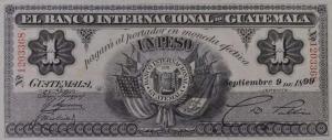 Gallery image for Guatemala pS151c: 1 Peso