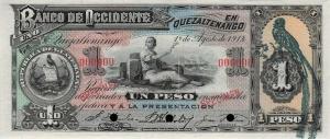 pS173s from Guatemala: 1 Peso from 1889 pS173s from Guatemala: 1 Peso from 1889