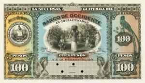 Gallery image for Guatemala pS187p: 100 Pesos