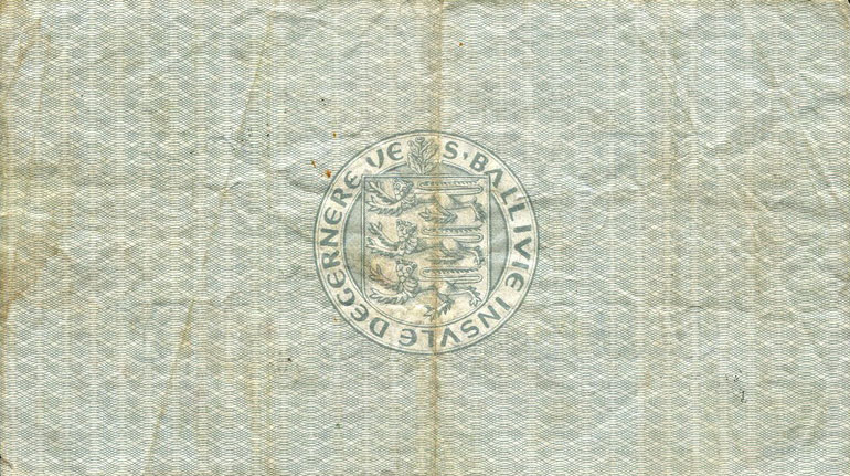 Back of Guernsey p44a: 5 Pounds from 1956