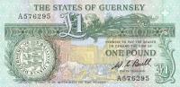 Gallery image for Guernsey p48a: 1 Pound from 1980