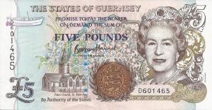 Gallery image for Guernsey p56d: 5 Pounds