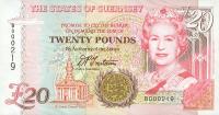 p58a from Guernsey: 20 Pounds from 1996