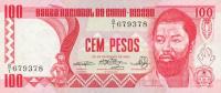 p6a from Guinea-Bissau: 100 Pesos from 1983