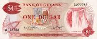 p21e from Guyana: 1 Dollar from 1966