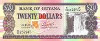 Gallery image for Guyana p30b2: 20 Dollars