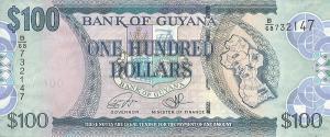 Gallery image for Guyana p36c: 100 Dollars