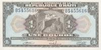 p185a from Haiti: 1 Gourde from 1964