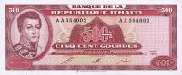 p264a from Haiti: 500 Gourdes from 1993