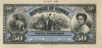 p14p1 from Hawaii: 50 Dollars from 1895