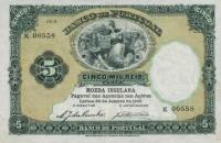 p9 from Azores: 5 Mil Reis Prata from 1905