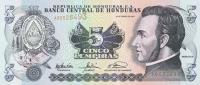 p85c from Honduras: 5 Lempiras from 2003