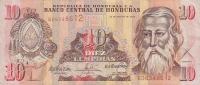 p86c from Honduras: 10 Lempiras from 2004