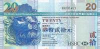 Gallery image for Hong Kong p207b: 20 Dollars