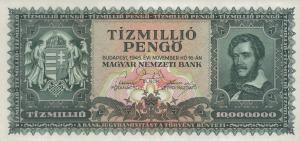 p123 from Hungary: 10000000 Pengo from 1945