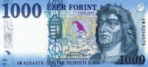 p203d from Hungary: 1000 Forint from 2023 p203d from Hungary: 1000 Forint from 2023