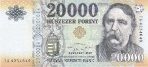 Gallery image for Hungary p207d: 20000 Forint