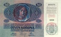 p25 from Hungary: 50 Korona from 1920