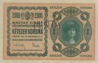 p2 from Hungary: 2000 Korona from 1914