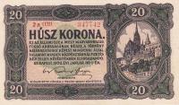 Gallery image for Hungary p61: 20 Korona
