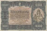 p68a from Hungary: 10000 Korona from 1920