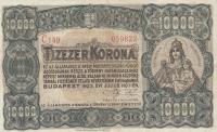 p77a from Hungary: 10000 Korona from 1923