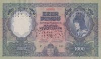Gallery image for Hungary p94s: 1000 Pengo