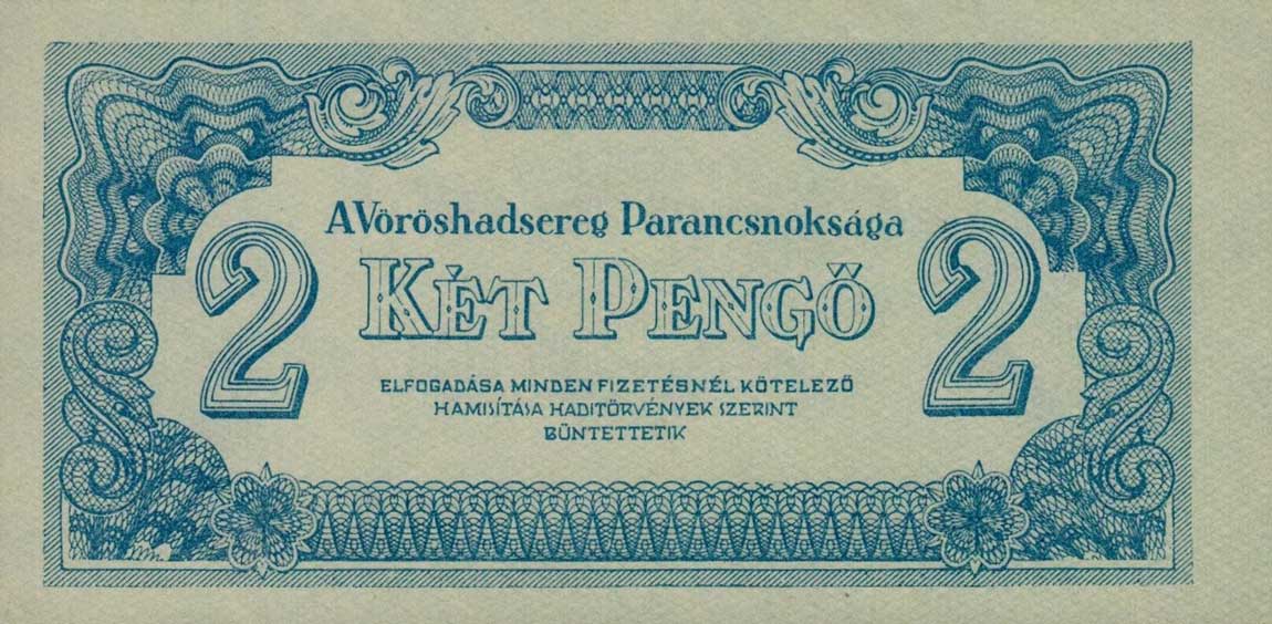 Front of Hungary pM3: 2 Pengo from 1944