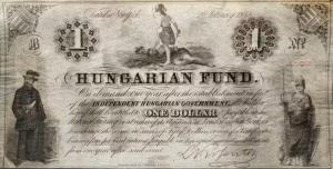 pS136a from Hungary: 1 Dollar from 1852 pS136a from Hungary: 1 Dollar from 1852