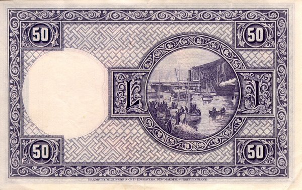 Back of Iceland p29a: 50 Kronur from 1928
